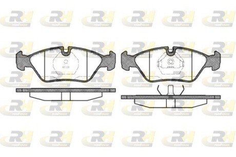 Гальмівні колодки дискові RH ROADHOUSE 2139.00