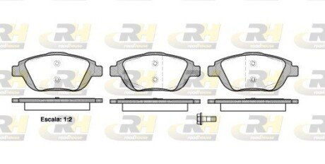 Гальмівні колодки дискові RH ROADHOUSE 21392.00