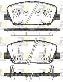 Гальмівні колодки дискові RH ROADHOUSE 21398.02