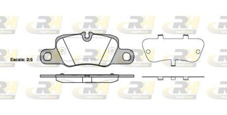 Гальмівні колодки дискові RH ROADHOUSE 21401.00