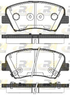 Гальмівні колодки дискові RH ROADHOUSE 21412.32