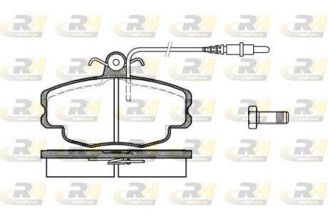 Гальмівні колодки дискові RH ROADHOUSE 2141.24