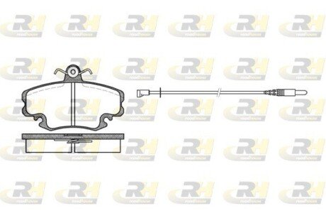 Гальмівні колодки дискові RH ROADHOUSE 2141.32