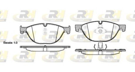 Гальмівні колодки дискові RH ROADHOUSE 21414.00