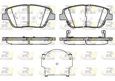 Гальмівні колодки дискові RH ROADHOUSE 21423.02