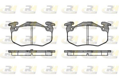 Гальмівні колодки дискові RH ROADHOUSE 2144.50