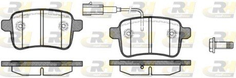 Гальмівні колодки дискові RH ROADHOUSE 21450.02