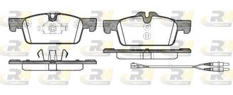 Гальмівні колодки дискові RH ROADHOUSE 21461.01