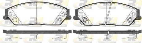 Гальмівні колодки дискові RH ROADHOUSE 21467.02