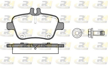 Гальмівні колодки дискові RH ROADHOUSE 21477.00