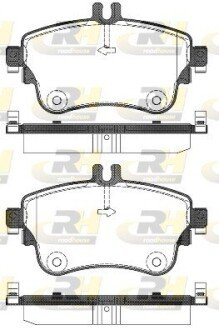 Гальмівні колодки дискові RH ROADHOUSE 21487.08