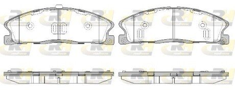 Гальмівні колодки дискові RH ROADHOUSE 21495.00