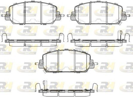 Гальмівні колодки дискові RH ROADHOUSE 21508.22