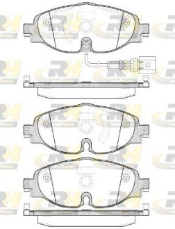 Гальмівні колодки дискові RH ROADHOUSE 21515.01