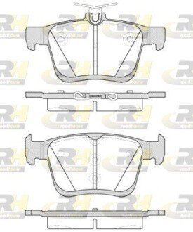 Гальмівні колодки дискові RH ROADHOUSE 21516.00