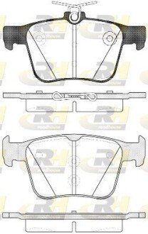 Гальмівні колодки дискові RH ROADHOUSE 21516.10