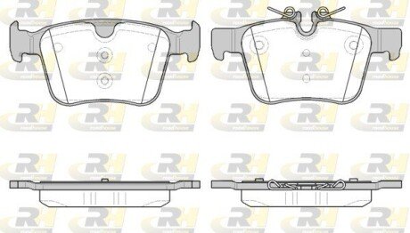 Гальмівні колодки дискові RH ROADHOUSE 21516.40