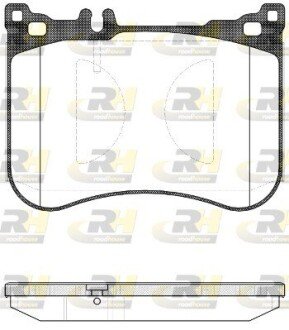 Гальмівні колодки дискові RH ROADHOUSE 21534.00