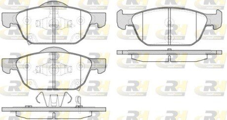 Гальмівні колодки дискові RH ROADHOUSE 21552.02