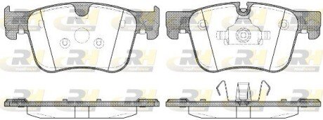 Гальмівні колодки дискові RH ROADHOUSE 21560.00