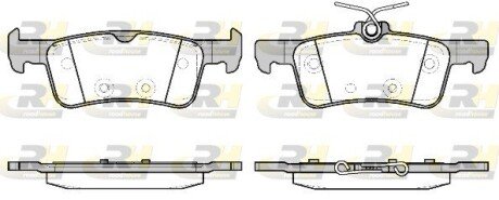 Гальмівні колодки дискові RH ROADHOUSE 21563.20