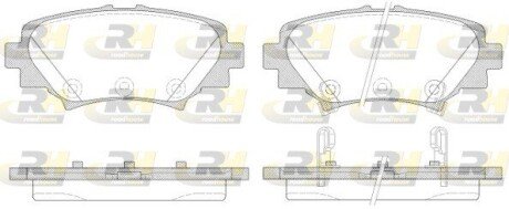 Гальмівні колодки дискові RH ROADHOUSE 21570.02