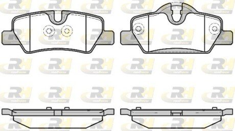 Гальмівні колодки дискові RH ROADHOUSE 21600.00