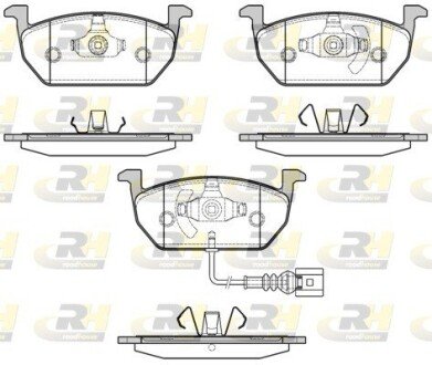 Гальмівні колодки дискові RH ROADHOUSE 21601.01