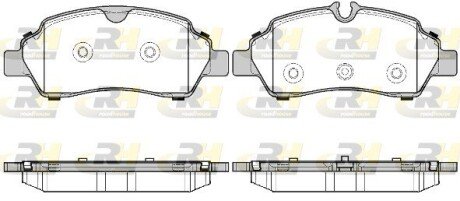 Гальмівні колодки дискові RH ROADHOUSE 21605.00