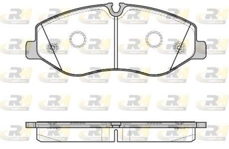 Гальмівні колодки дискові RH ROADHOUSE 21623.00