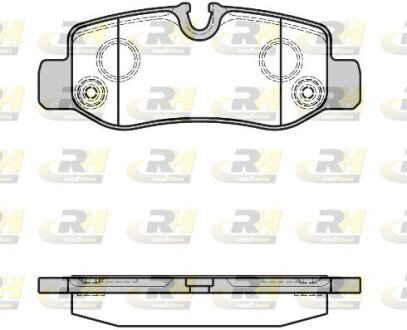 Гальмівні колодки дискові RH ROADHOUSE 21624.00