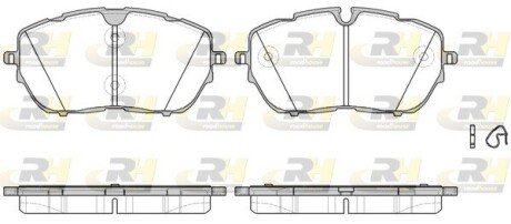 Гальмівні колодки дискові RH ROADHOUSE 21654.00