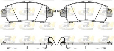 Гальмівні колодки дискові RH ROADHOUSE 21656.04