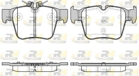 Гальмівні колодки дискові RH ROADHOUSE 21697.00