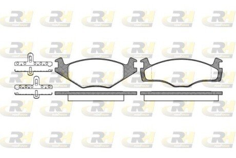 Гальмівні колодки дискові RH ROADHOUSE 2171.00