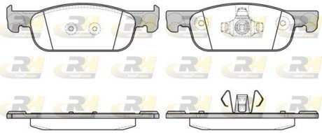 Гальмівні колодки дискові RH ROADHOUSE 21718.00