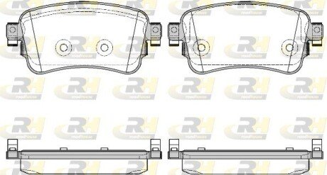 Гальмівні колодки дискові RH ROADHOUSE 21720.00