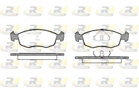 Гальмівні колодки дискові RH ROADHOUSE 2172.00