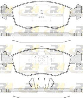 Гальмівні колодки дискові RH ROADHOUSE 2172.35