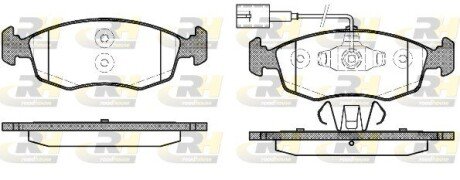 Гальмівні колодки дискові RH ROADHOUSE 2172.52