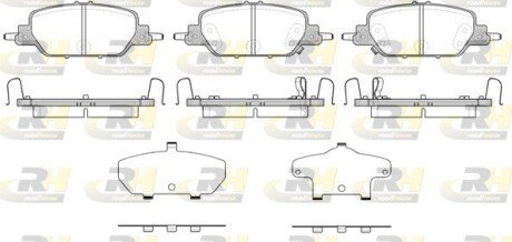 Гальмівні колодки дискові RH ROADHOUSE 21730.02
