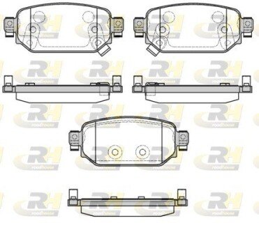 Гальмівні колодки дискові RH ROADHOUSE 21731.02