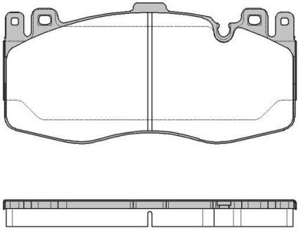 Гальмівні колодки дискові RH ROADHOUSE 21742.00