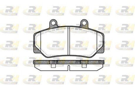 Гальмівні колодки дискові RH ROADHOUSE 2176.20