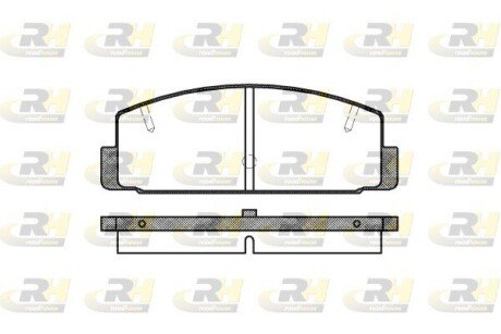 Гальмівні колодки дискові RH ROADHOUSE 2179.20