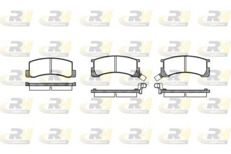 Гальмівні колодки дискові RH ROADHOUSE 2185.02