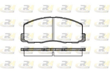 Гальмівні колодки дискові RH ROADHOUSE 2188.00