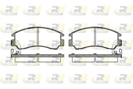 Гальмівні колодки дискові RH ROADHOUSE 2191.04