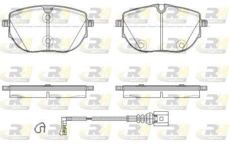 Гальмівні колодки дискові RH ROADHOUSE 21920.01