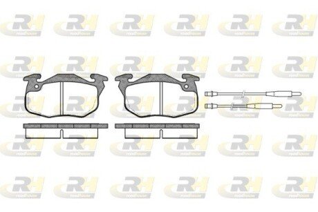 Гальмівні колодки дискові RH ROADHOUSE 2192.34